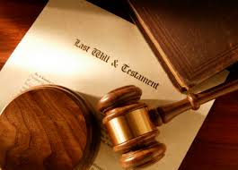 Estate planning documents and last will