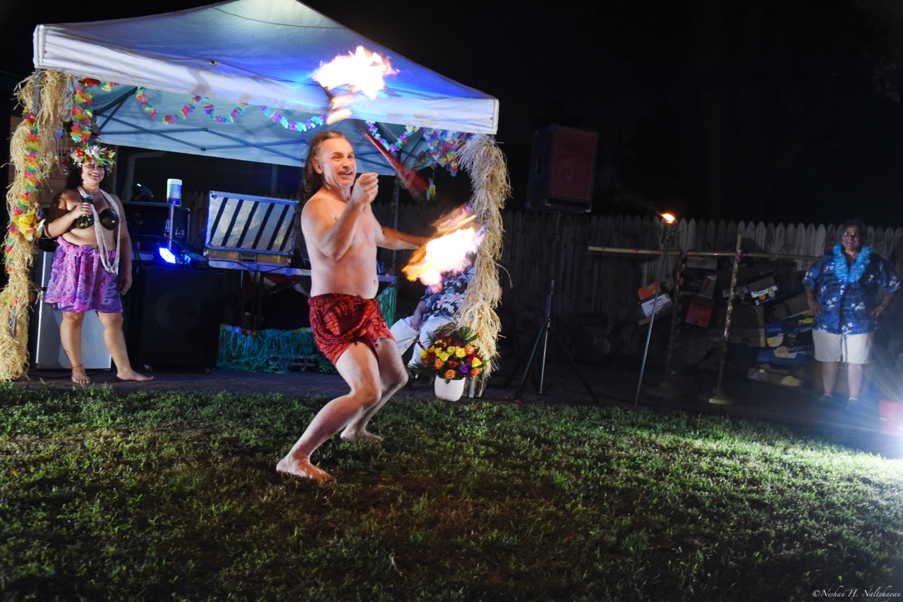 Guests and community members at the 24th Annual Michael D. Herman & Associates Luau