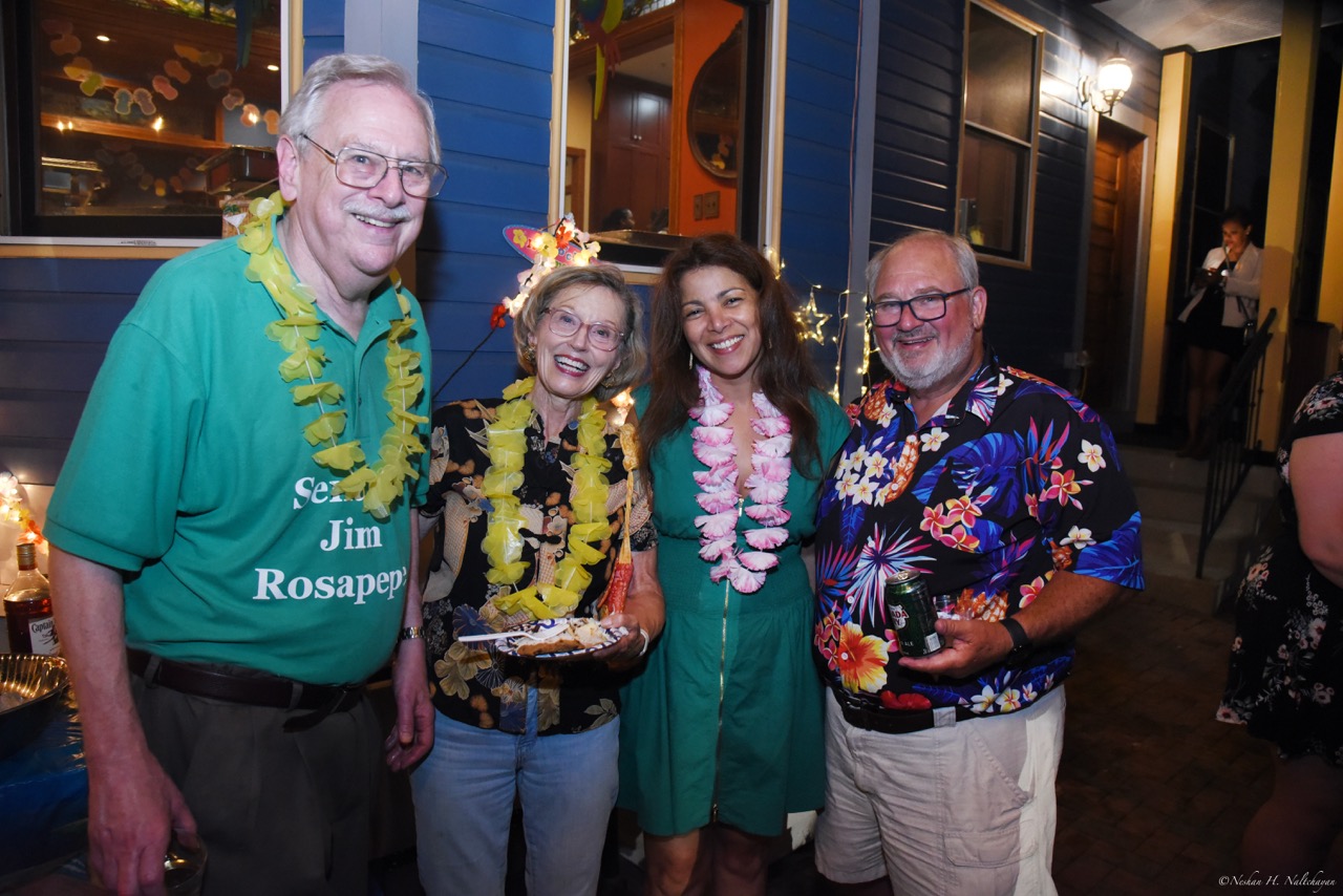 Guests and community members at the 24th Annual Michael D. Herman & Associates Luau