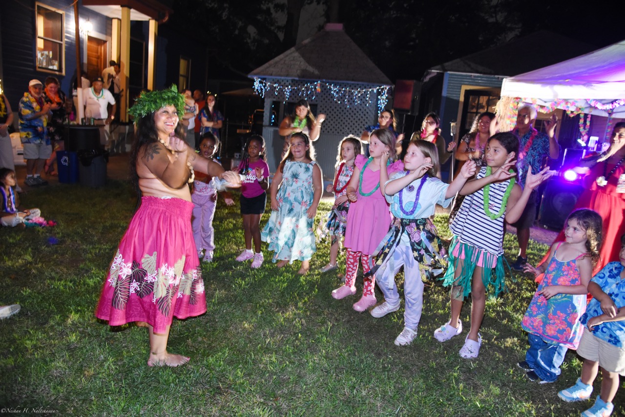 Guests and community members at the 24th Annual Michael D. Herman & Associates Luau