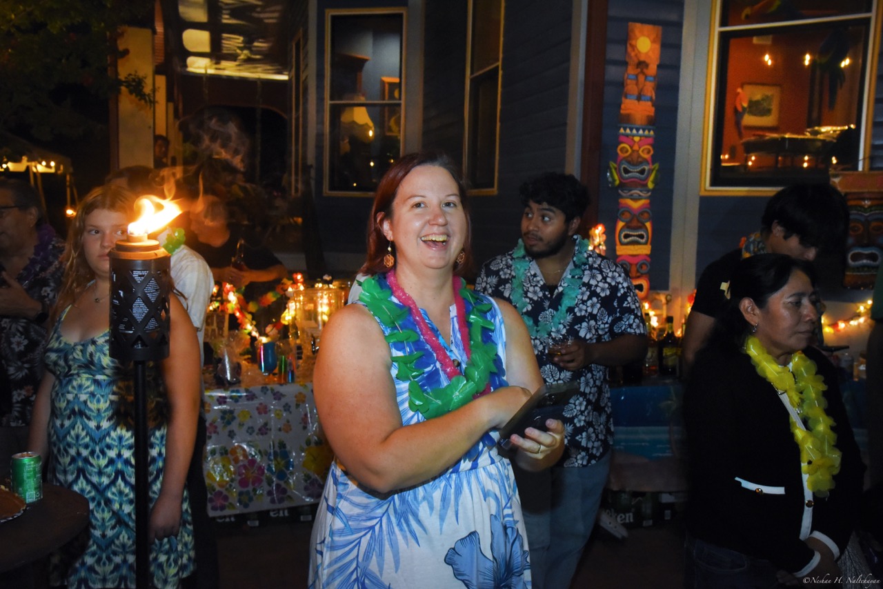 Guests and community members at the 24th Annual Michael D. Herman & Associates Luau