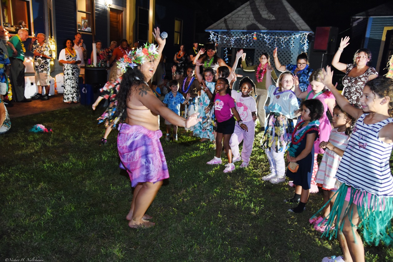 Guests and community members at the 24th Annual Michael D. Herman & Associates Luau