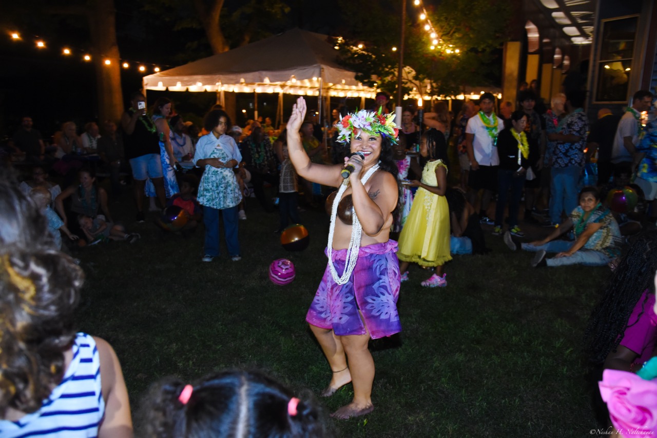 Guests and community members at the 24th Annual Michael D. Herman & Associates Luau