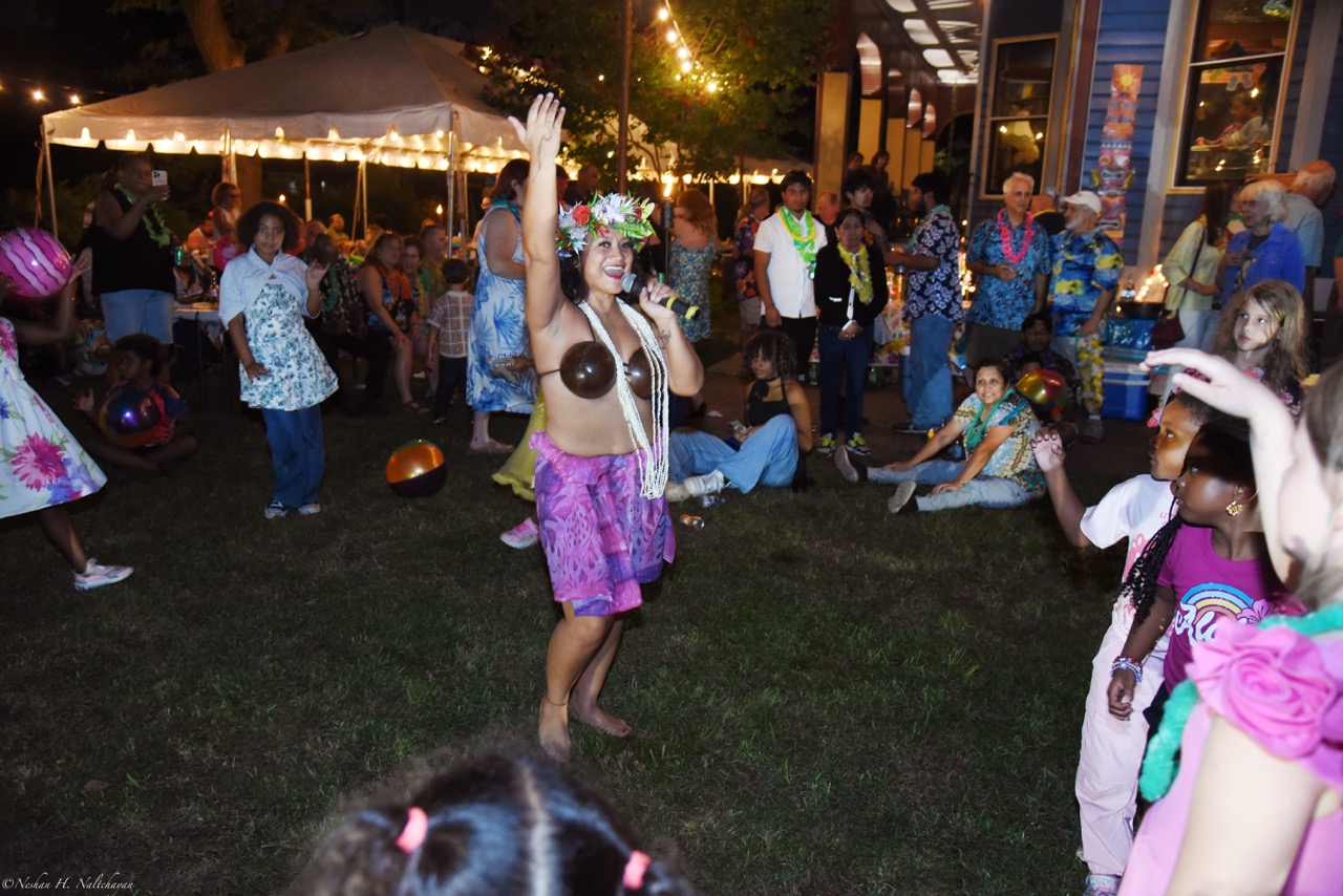 Guests and community members at the 24th Annual Michael D. Herman & Associates Luau